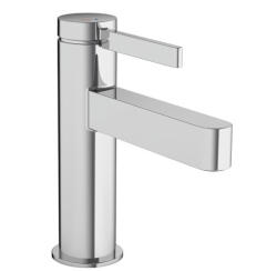 Hansgrohe Finoris egykaros hidegindítású mosdó csaptelep 100 Push-Open lefolyógarnitúrával, króm 76012000 (76012000)