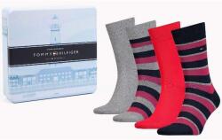 Tommy Hilfiger ajándékdobozok zokni 39-42 - luxus pamutkészlet 39 fehér|színes|szürke