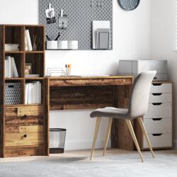 vidaXL Íróasztal Régi fa Szerelt fa 100 x 40 x 76 cm Tartós Íróasztal (869408)