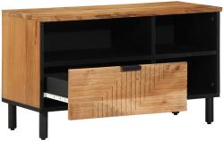 vidaXL TV Szekrény 80x33, 5x46 cm Tömör Akácfából (4017773)