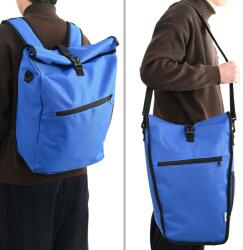 vidaXL Kék Pannier Rács Kerékpártáska 25 L 33x16x48 cm (42008088)