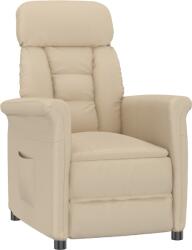 vidaXL Fotel Krém (348404)