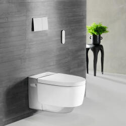 Geberit AquaClean Mera Comfort fali WC komplett higiéniai berendezés, takarólap fényes króm 146.210. 21.1 (146.210.21.1)