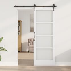 vidaXL Üveg belső ajtó "ORKDAL" Fehér 73, 5x198, 5x4 cm (4102684)