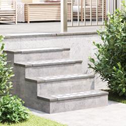 vidaXL Alumínium lépcsőfokok 5 db Csúszásmentes 60x18 cm (4104232)