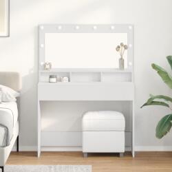 vidaXL Fehér Sminktükör LED Világítással - 100x41x135 cm (865100)