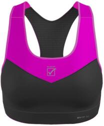 GIVOVA Női Sportmelltartó Fekete - Fuchsia M - Támogató és Lélegző M rózsaszín