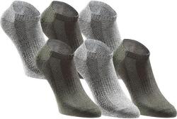 ZEAGLE Olive-szürke-Tagic Socks Ajándékdoboz 6-Pack méret 35-38 35 színes