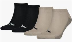 PUMA férfi cipők zokni 4-pack bézs 39-42-logo design 39 bézs|fekete|színes