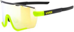 uvex Ochelari sport Sportstyle 236 Set Black Lime Mat/Mirror Yellow (Cat. 2) + Clear (Cat. 0)