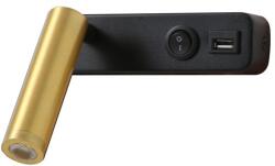 Immax 08280L LED fali lámpa GOAL USB | 3W integrált LED forrás