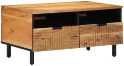 vidaXL Kávéasztal 80x54x40 cm Tömör Akácfa (4017769)