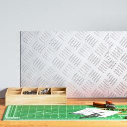 vidaXL Alumínium csekkolólemezek 2 db Csúszásmentes 40x30 cm (4104289)
