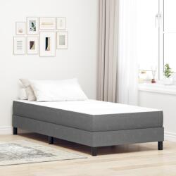 vidaXL Zsebtavas matrac Világosszürke Közepes 80x200x20 cm Szövet (42008256) - vidaxl