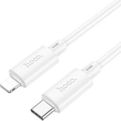 hoco. X88 USB-C apa - Lightning apa 2.0 Adat és töltőkábel - Fehér (1m) (X88LIGH1MWH) (X88LIGH1MWH)