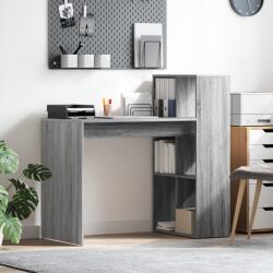 vidaXL Íróasztal Szürke Sonoma MDF, laminált Közepes Szürke íróasztal (869463)
