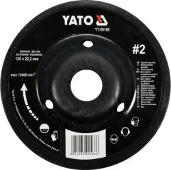TOYA Rotációs ráspoly, finom, 125 mm, 2. típus (5906083025686) (5906083025686)