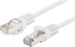 Lanberg PCF6-20CC F/UTP Cat6 RJ45 Patch kábel 1.5m - Fehér 10-es csomag (PCF6-20CC-0150-W) (PCF6-20CC-0150-W)