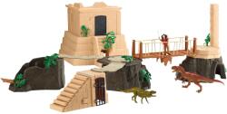 Schleich 42656 Dinó Templom Meghódítása Mega Játékkészlet (42656) (42656)