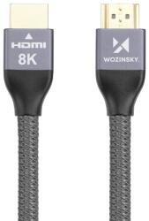 Wozinsky WHDMI-10 HDMI - HDMI 2.1 Kábel 1m - Ezüst (WHDMI-10) (WHDMI-10)