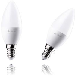 Tracer LED izzó 5W 400lm 3000K E14 - Meleg fehér (2db/csomag) (TRAZAR46499) (TRAZAR46499)