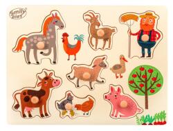 Smily Play Állatok a farmon - 8 darabos puzzle (SPW83803) (SPW83803)