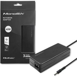 Qoltec 52409 Univerzális Notebook töltő 40W (5.5x2.1) (52409) (52409)