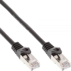 InLine 4043718085828 hálózati kábel Fekete 0, 5 M Cat5e F/UTP (FTP) (71550S) (71550S)