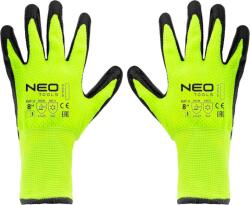 NEO TOOLS 97-613-8 Munkakesztyű, Hőszigetelt, Latex Bevonatú Akril Anyag, 4142X, 8" (97-613-8) (97-613-8)