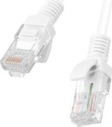 Lanberg PCU5-10CC-0300-W Hálózati Kábel Fehér 3 M Cat5e U/UTP (UTP) (PCU5-10CC-0300-W) (PCU5-10CC-0300-W)