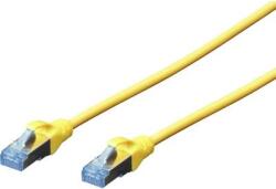ASSMANN RJ45-ös patch kábel, hálózati LAN kábel CAT 5e SF/UTP 1x RJ45 dugó - 1x RJ45 dugó 1 m Sárga Digitus 982512 (DK-1531-010/Y) (DK-1531-010/Y)