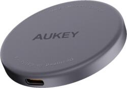 AUKEY Magnetic Wireless Charger MagFusion Aukey LC-MC10, 15W Qi2 (black) (LC-MC10) (LC-MC10)