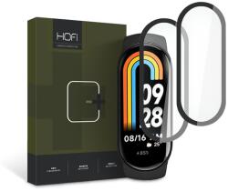 HOFI Hybrid Pro+ Glass üveg képernyővédő fólia - Xiaomi Mi Smart Band 8/8 NFC - 2 db/csomag - black (FN0541) (FN0541)