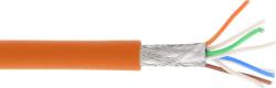 InLine 76899O hálózati kábel Narancssárga 100 M Cat6a S/FTP (S-STP) (76899O) (76899O)