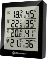 Bresser Temeo Hygro Quadro időjárás állomás - Fekete (73257) (73257)