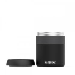 KAMBUKKA Bora Matte Black 600ml Ételtermosz - Fekete (11-06010) (11-06010)