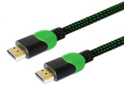 SAVIO GCL-03 HDMI kábel 1.8m, zöld (XBOX) (GCL-03) (GCL-03)