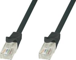 TECHLY ICOC CCA5U-020-BKT hálózati kábel Fekete 2 M Cat5e U/UTP (UTP) (307964) (307964)