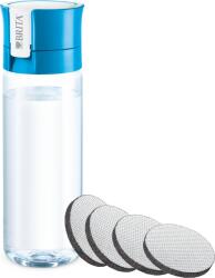 BRITA fill&go Vital 600ml + 4db MicroDisc - Kék (1046676) (1046676)