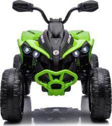 LEAN Toys Can-am DK-CA002 12 V Elektromos Quad 13584 - 4 Motoros, 24 GHz, Szülői Távirányítóval, Zöld (13584) (13584)