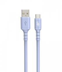 TB AKTBXKUCMISI10F USB-A apa - USB-C apa 2.0 Adat és töltő kábel - Lila (1m) (AKTBXKUCMISI10F) (AKTBXKUCMISI10F)