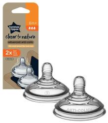 Tommee Tippee cumisüveg cumi Advanced anti colic 2 db gyors folyású (MTTF-5010415212245) (MTTF-5010415212245)