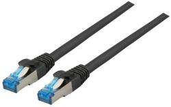 EFB-Elektronik RJ45 Patchkabel S/FTP, Cat. 6A, Cat7 TPE superflex, 0, 5m, sw (K5525FSW. 0, 5) (K5525FSW.0,5)