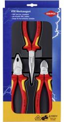 KNIPEX 3 részes VDE fogó készlet, Knipex 00 20 12 (00 20 12) (00 20 12)