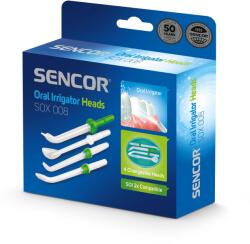 Sencor SOX 008 Szájzuhany Pótfej szett - Fehér/Zöld (4db) (SOX 008) (SOX 008)