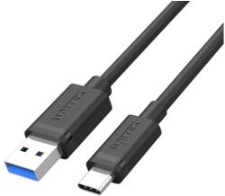 Unitek Y-C490BK USB Type-A apa - USB Type-C apa 3.1 Adat és töltő kábel - Fekete (0.25m) (Y-C490BK) (Y-C490BK)