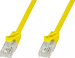 TECHLY ICOC CCA5U-015-YET hálózati kábel Sárga 1, 5 M Cat5e U/UTP (UTP) (ICOC CCA5U-015-YET) (ICOC CCA5U-015-YET)
