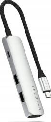 Satechi ST-P4SS hálózati csatlakozó USB C-típus 10000 Mbit/s Ezüst (STH172) (STH172)