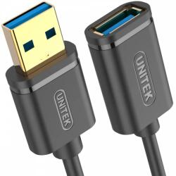 Unitek Y-C4030GBK USB-A apa - USB-A anya 3.1 Hosszabbító kábel - Fekete (3m) (Y-C4030GBK) (Y-C4030GBK)
