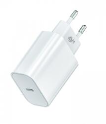 TB Univerzális USB-C Hálózati töltő - Fehér (20W) (AZTBXUL1USBC20W) (AZTBXUL1USBC20W)